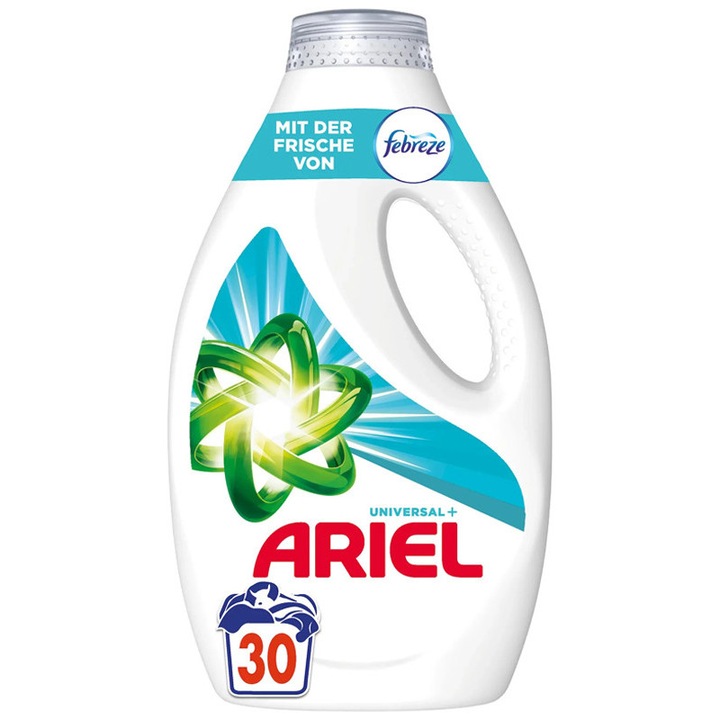 Detergent lichid Universal Ariel + 30sc/1.5 litri