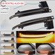 2 db dinamikus LED tükör irányjelző AUDI, B8, A4 S4 2008-2009, A5 S5 2007-2009, A6 S6 2008-2011, A8 S8 2008-2010, Q3 2012-2015, szekvenciális progresszív, sárga színű