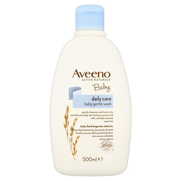 Gel de dus Aveeno Baby, 500 ml, pentru bebelusi, ingrijire zilnica