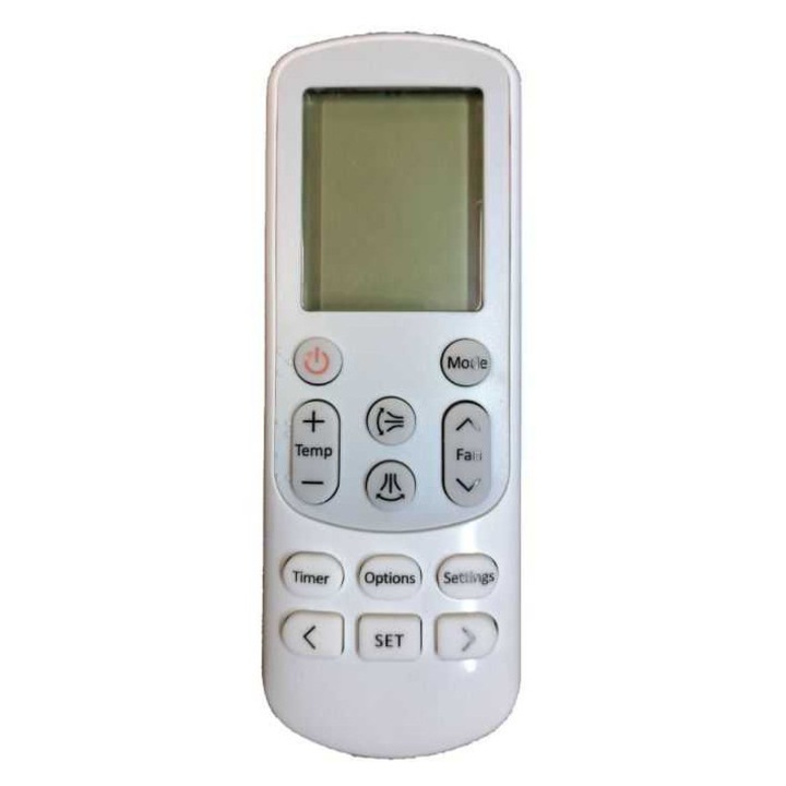 Távirányító klímaberendezéshez, általános, Samsung 02V, 2 db AAA elem, digitális funkciók