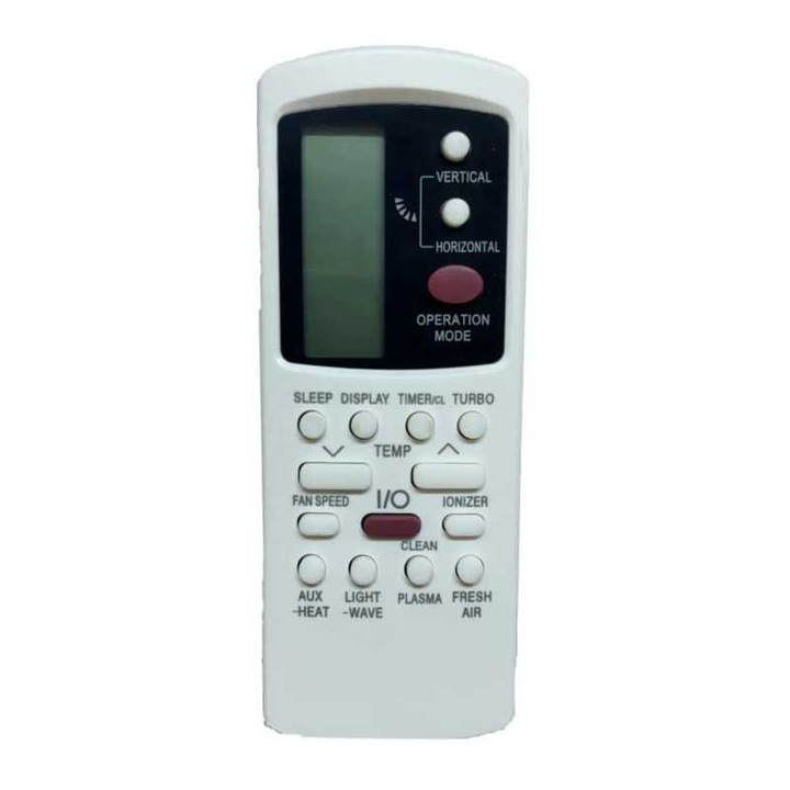 Távirányító légkondicionálóhoz, Galanz KS-GL01V, 2 db AAA elem, digitális kijelző