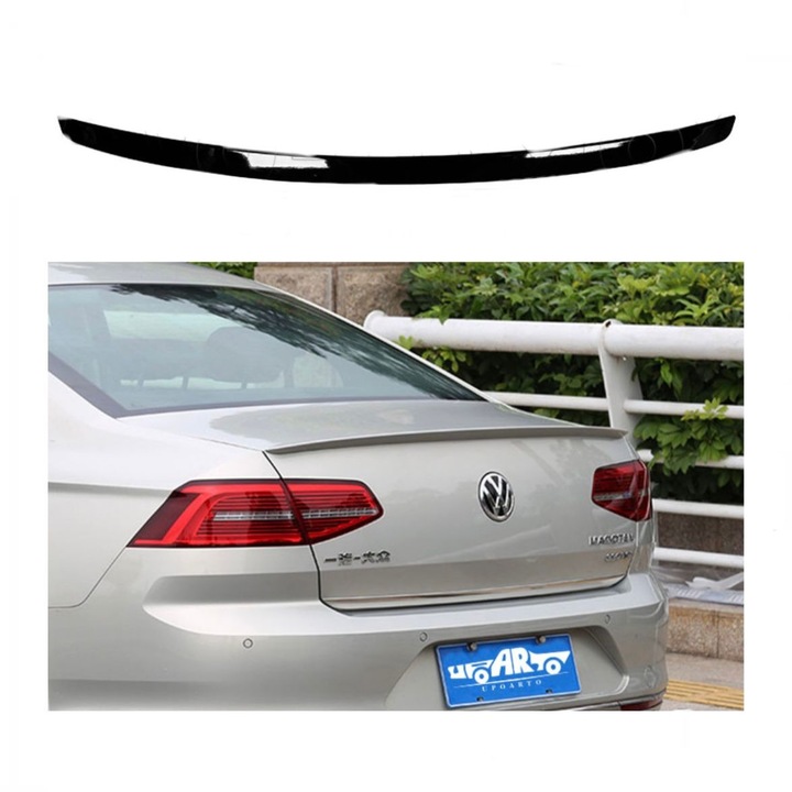 Eleron portbagaj Maf pentru VW Passat B8, negru lucios