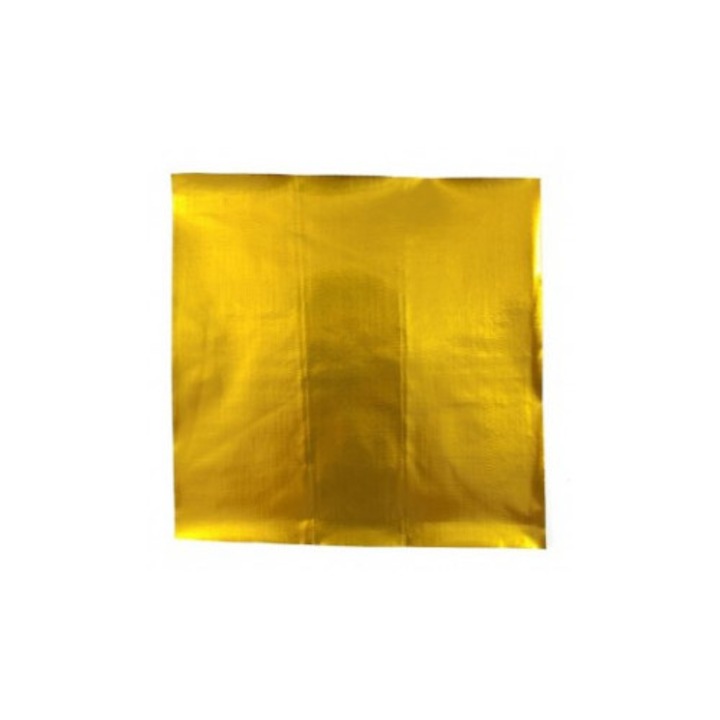 Protecție termică Epman Gold 30x30cm, rezistentă la temperaturi ridicate, din fibră de sticlă cu aluminiu