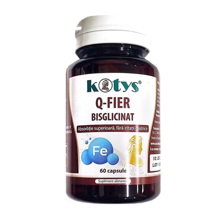 Q-Fier bisglicinat 60 capsule Kotys