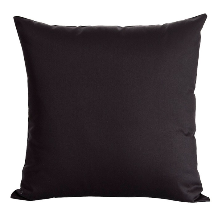 Párnahuzat 40x60 fekete 27 egyszínű