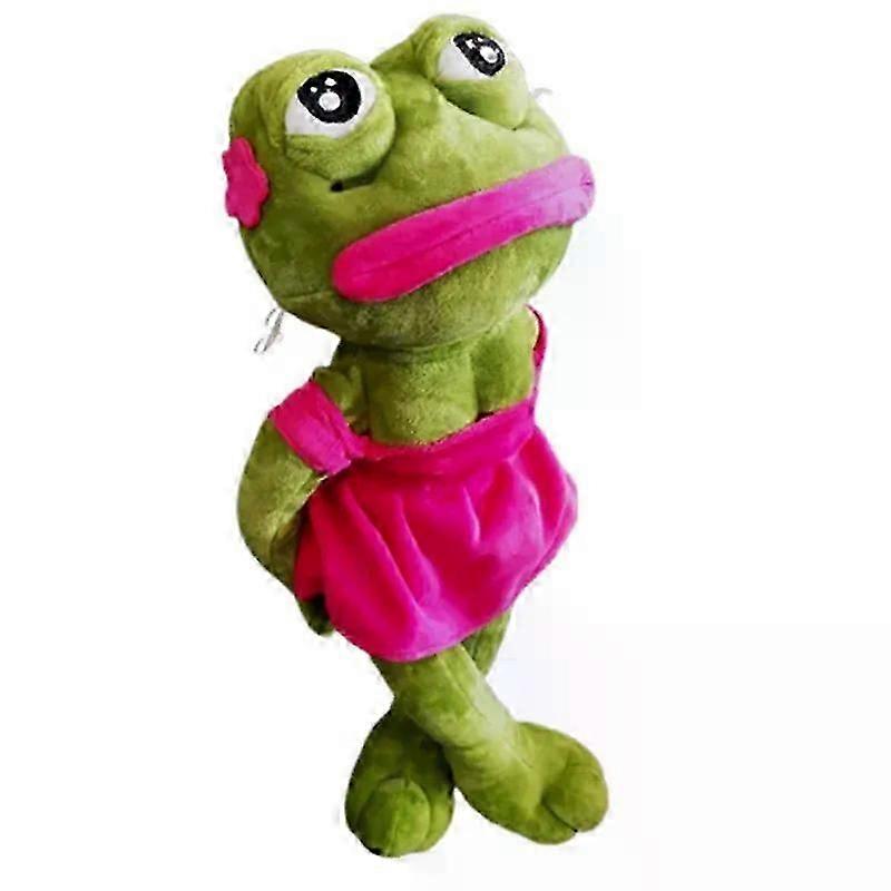 Jucarie de plus, Model Frog Pepe, 12cm, expresie amuzanta - eMAG.ro