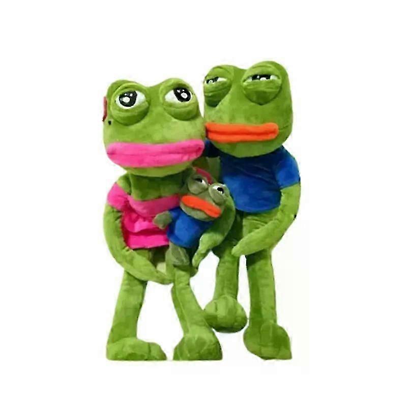 Jucarie de plus, Model Frog Pepe, 12cm, expresie amuzanta - eMAG.ro