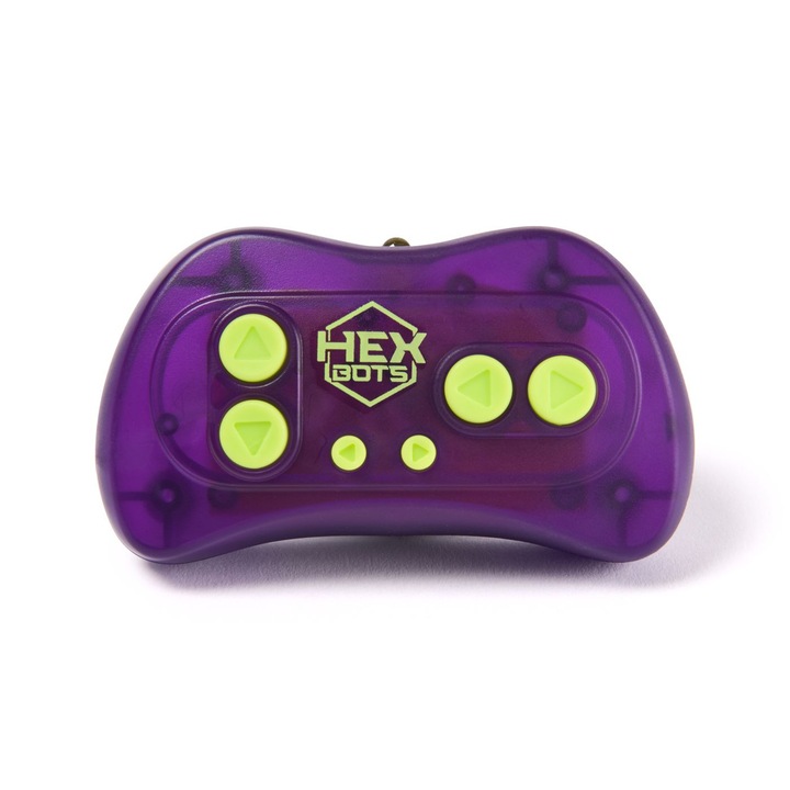 Spin Master Hexbots oktatójáték, Gecko mászó gyík, távirányító, lila, 4 év