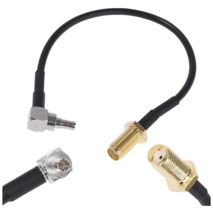 Кабелен адаптер CRC9 - SMA 15см SR PASSIVES CRC9-SMA-150