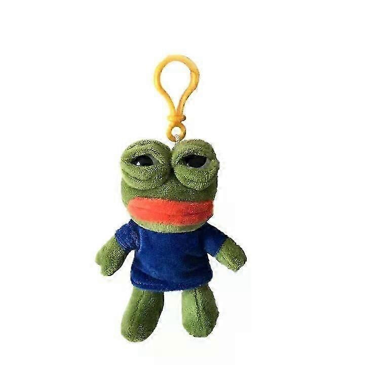 Pepe様 Jucarie de plus, Model Frog Pepe, 12cm, expresie amuzanta - eMAG.ro