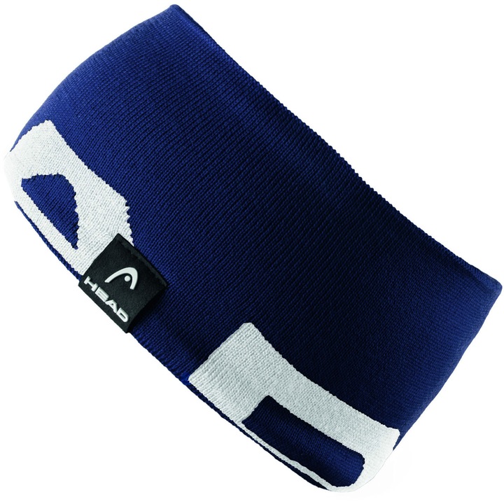 Férfi Head fejpánt, sötétkék, akril, fleece