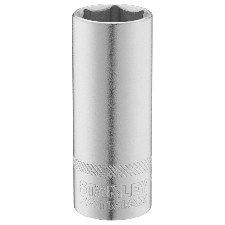 Cheie tubulara adanca Stanley FATMAX 14 mm, 6 puncte, crom satinat, 106x45x20 mm