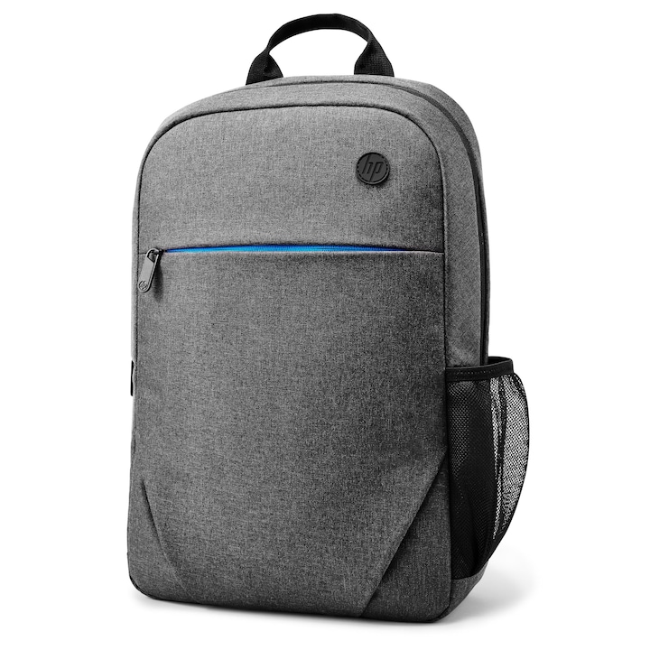 Rucsac laptop HP Prelude 15, 6 inch, rezistent la apă, gri