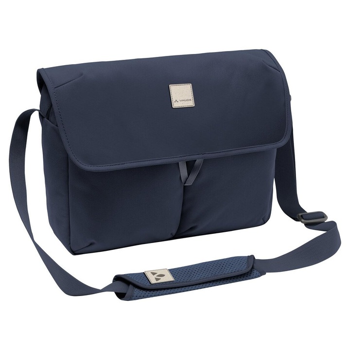 Geantă poștaș Vaude Coreway, pentru laptop de 13 inch, culoare neagră
