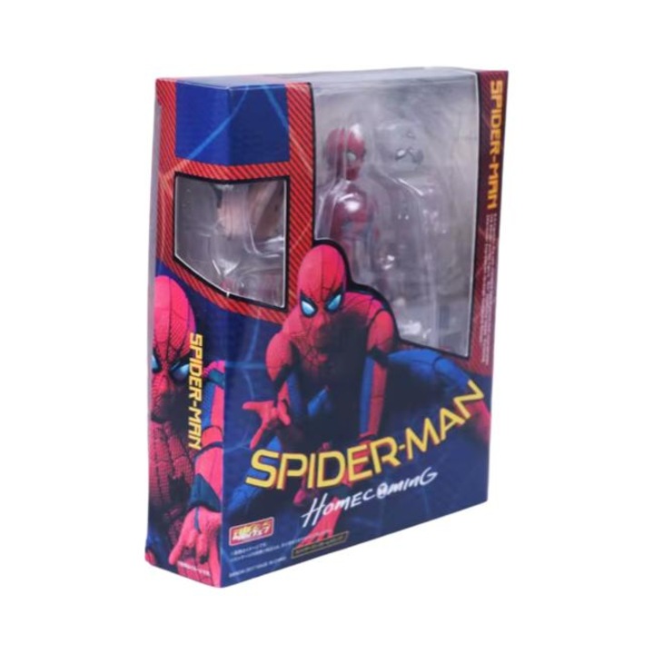 Figurina articulata Spider Man Homecoming, colectia Marvel, PVC, 18CM