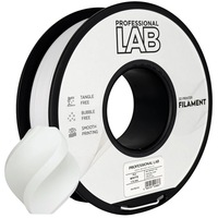 Filament pentru imprimante 3D, Professional LAB, PLA, Alb, 1.75 mm, 1 kg