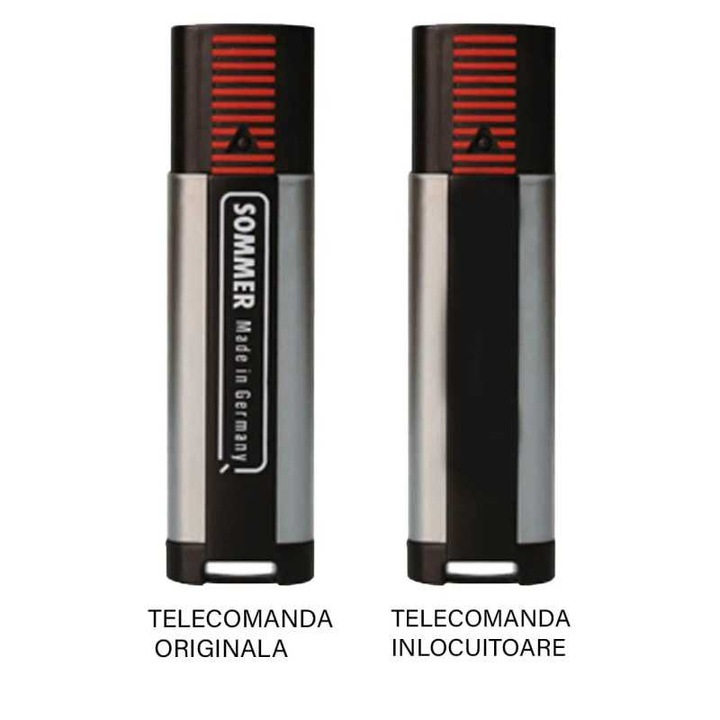 Telecomanda poarta garaj de 2 si 4 canale cod saritor 433.92MHz/868.35MHz Sommer 4020 compatibila cu originalul (849)
