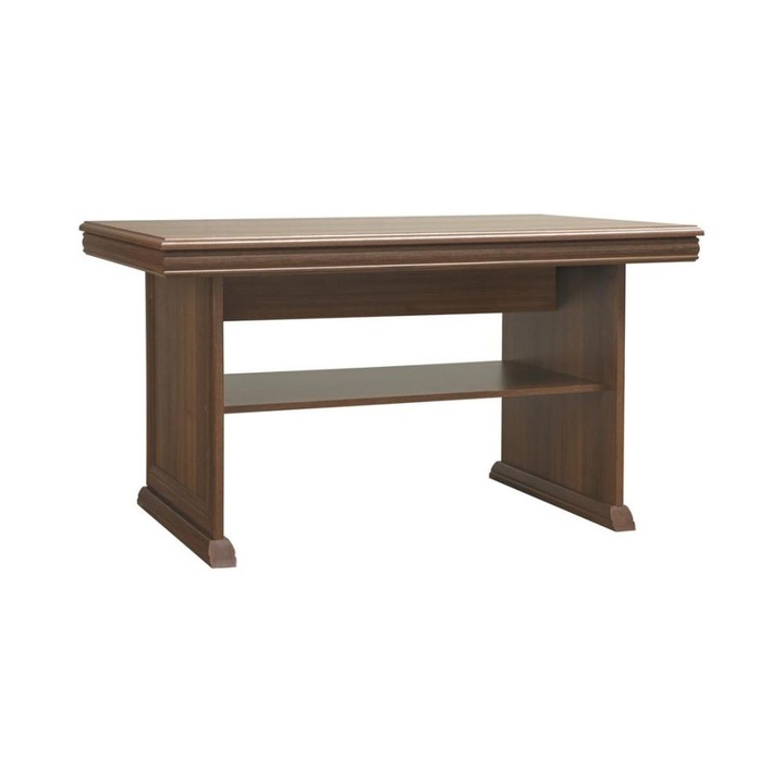 Masuta de cafea Kora KL2 Samoa King, lemn natural, design rafinat, 100x60cm