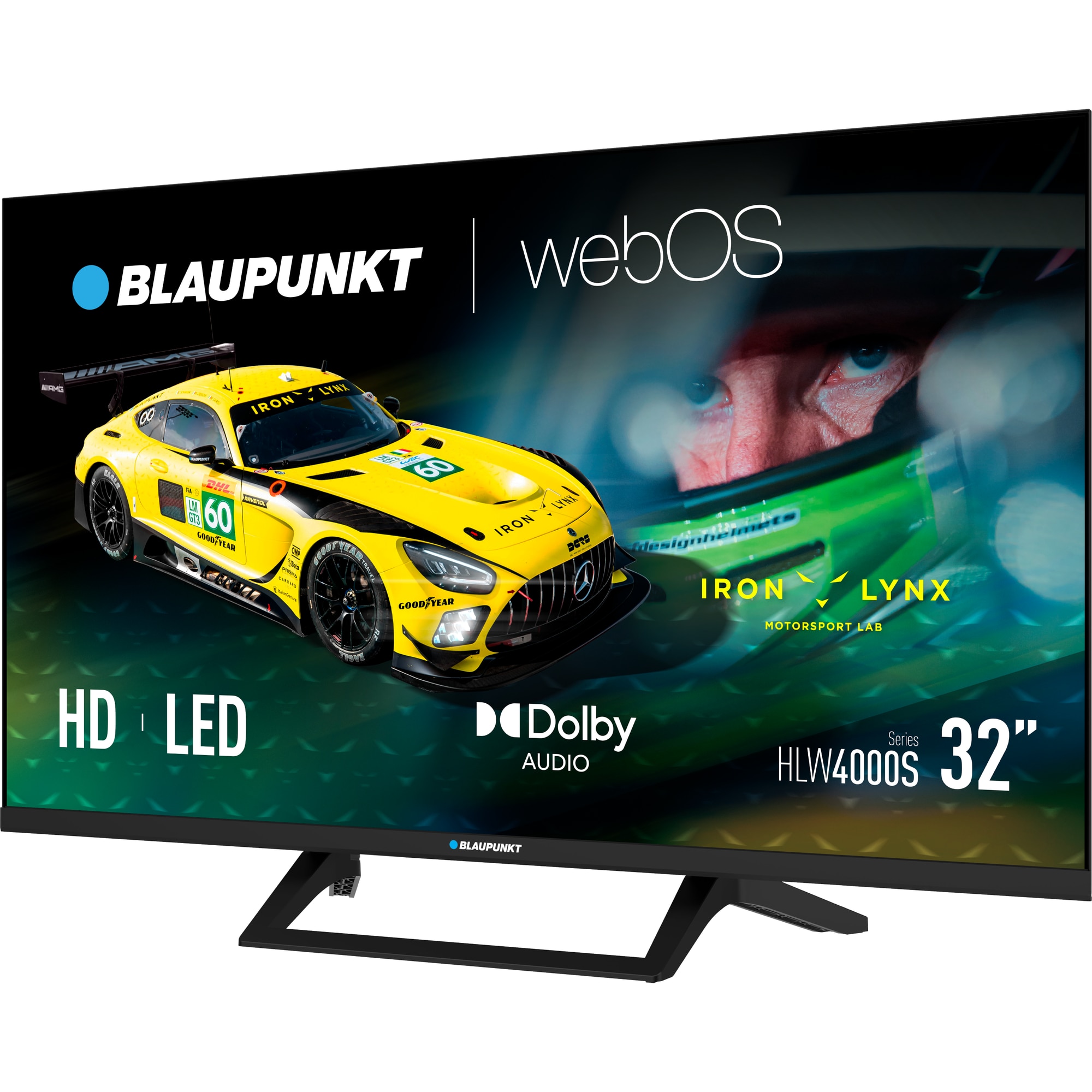 Televizor Blaupunkt LED 32HLW4000S, 81 cm, Frameless, Smart WebOS, HD, Clasa E