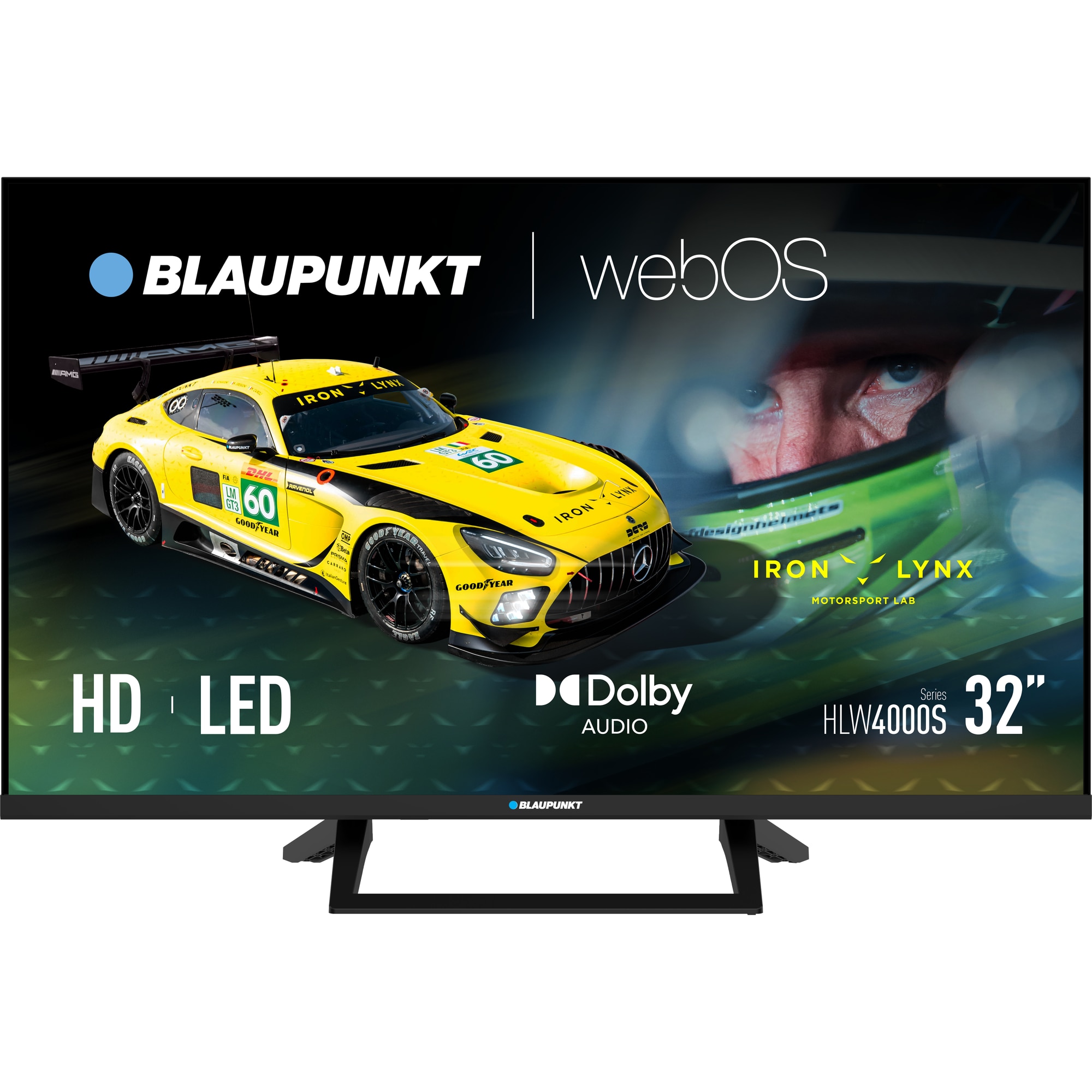 Televizor Blaupunkt LED 32HLW4000S, 81 cm, Frameless, Smart WebOS, HD, Clasa E