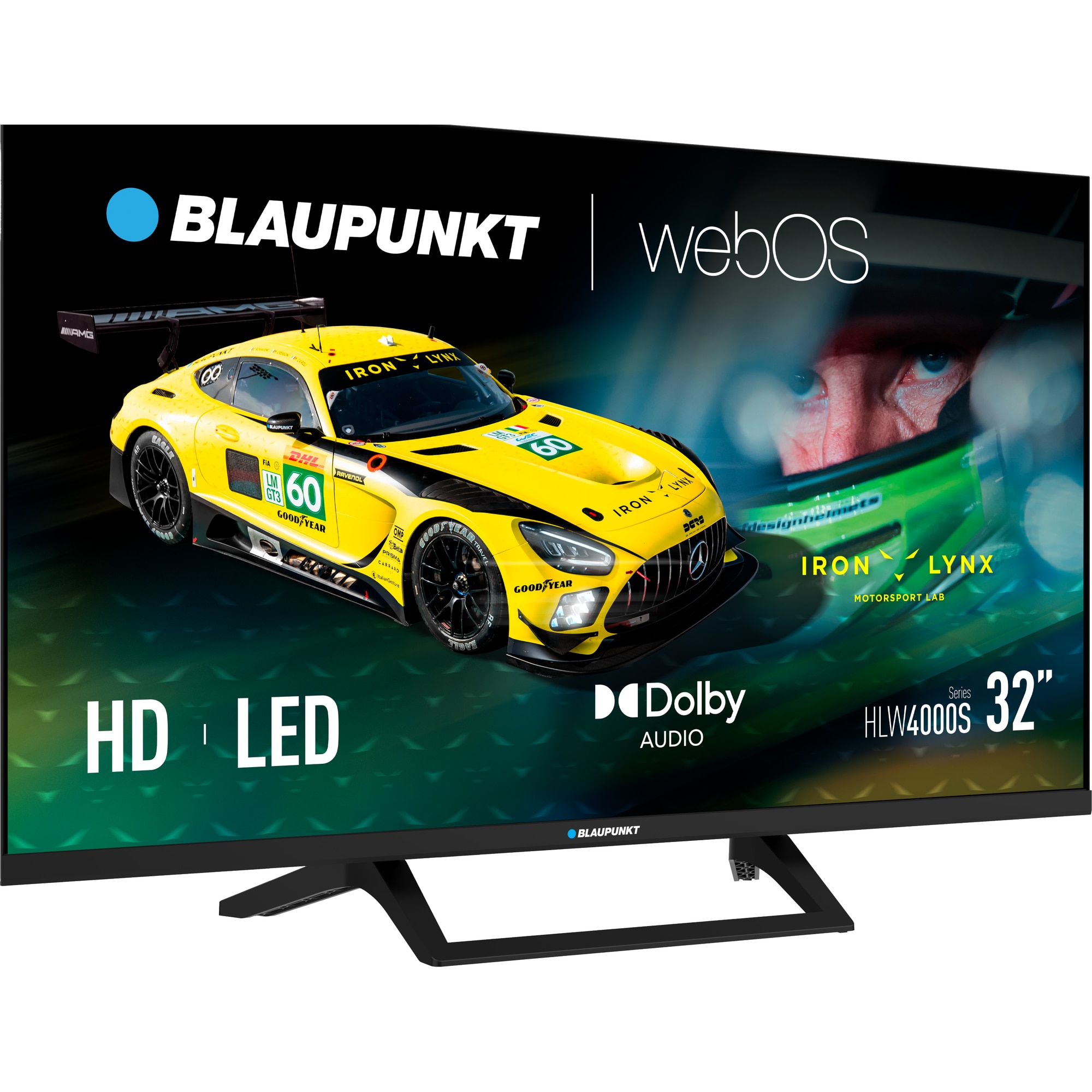 Televizor Blaupunkt LED 32HLW4000S, 81 cm, Frameless, Smart WebOS, HD, Clasa E