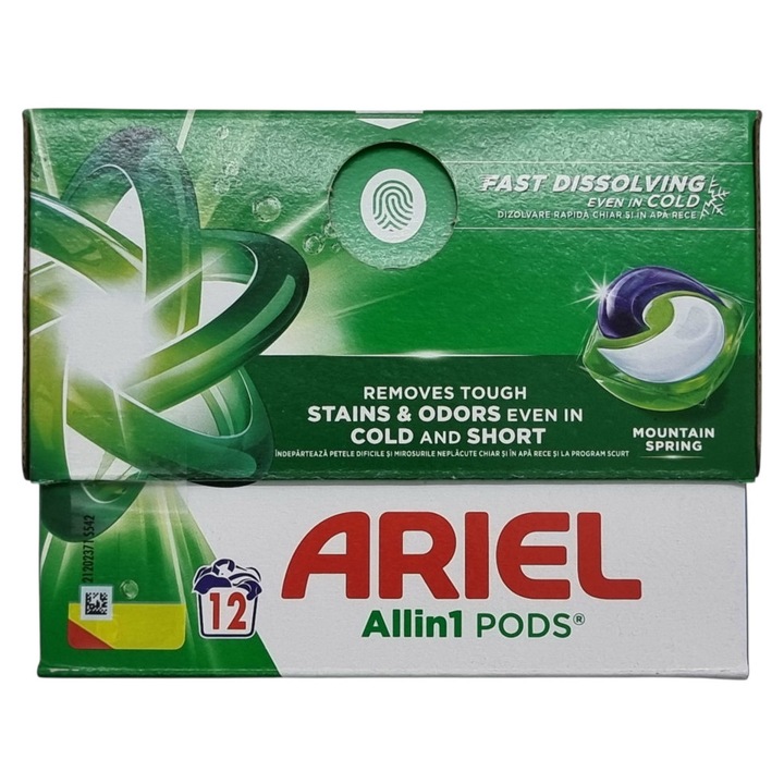 ARIEL mosókapszula 12 db Mountain Spring