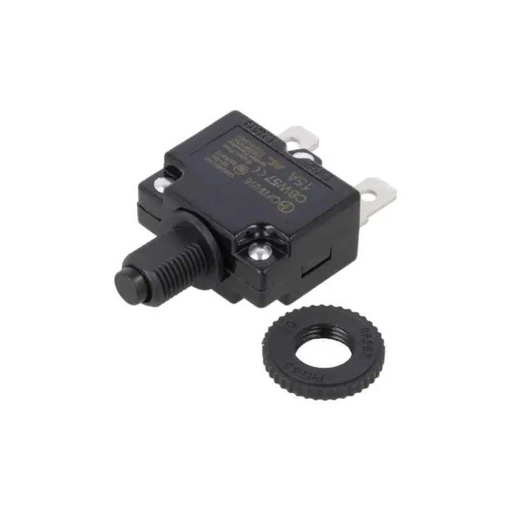 Hőbiztosíték 15A OPTIFUSE CBW57-ES-15A Imax. 1kA 32VDC/50VDC/125V/250V