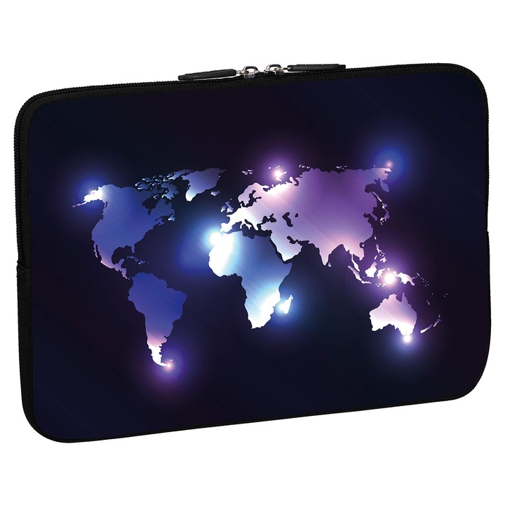 Husă de protecție Pedea pentru notebook până la 15, 6 inci, Dark World, universală