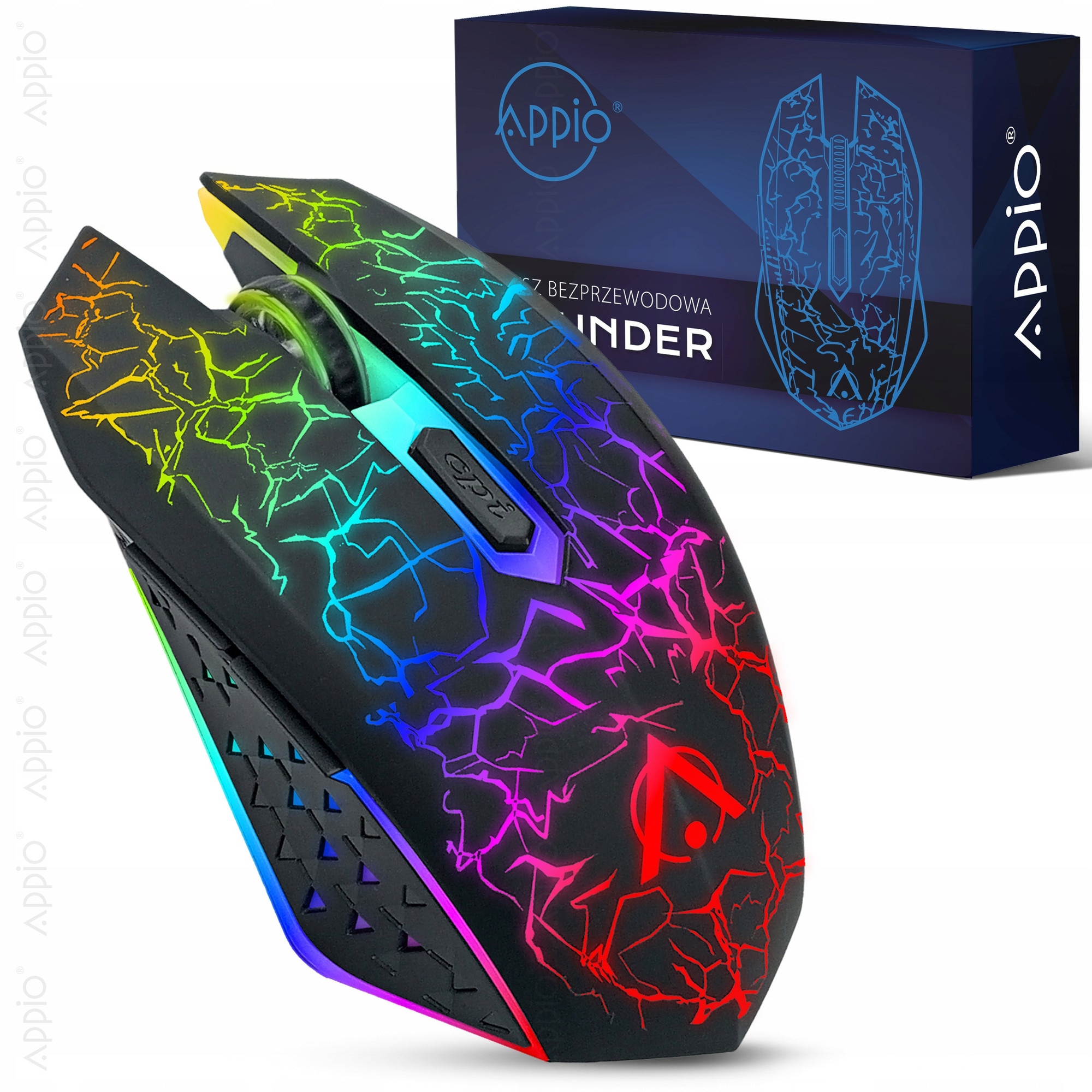 Vezeték nélküli RGB egér laptophoz, ergonomikus, csendes - eMAG.hu