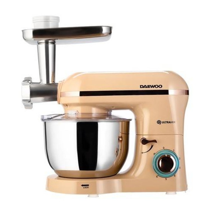 Кухненски робот с купа Daewoo 2000W, 6 скорости, 5.5л