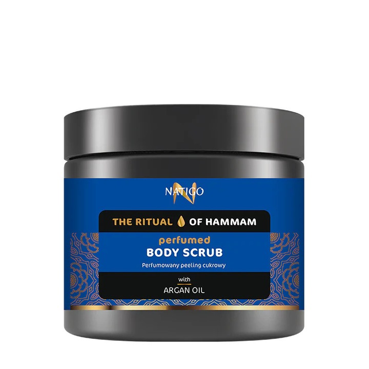 NATIGO - Scrub corporal cu ulei de argan - THE RITUAL OF HAMMAM, 650g
