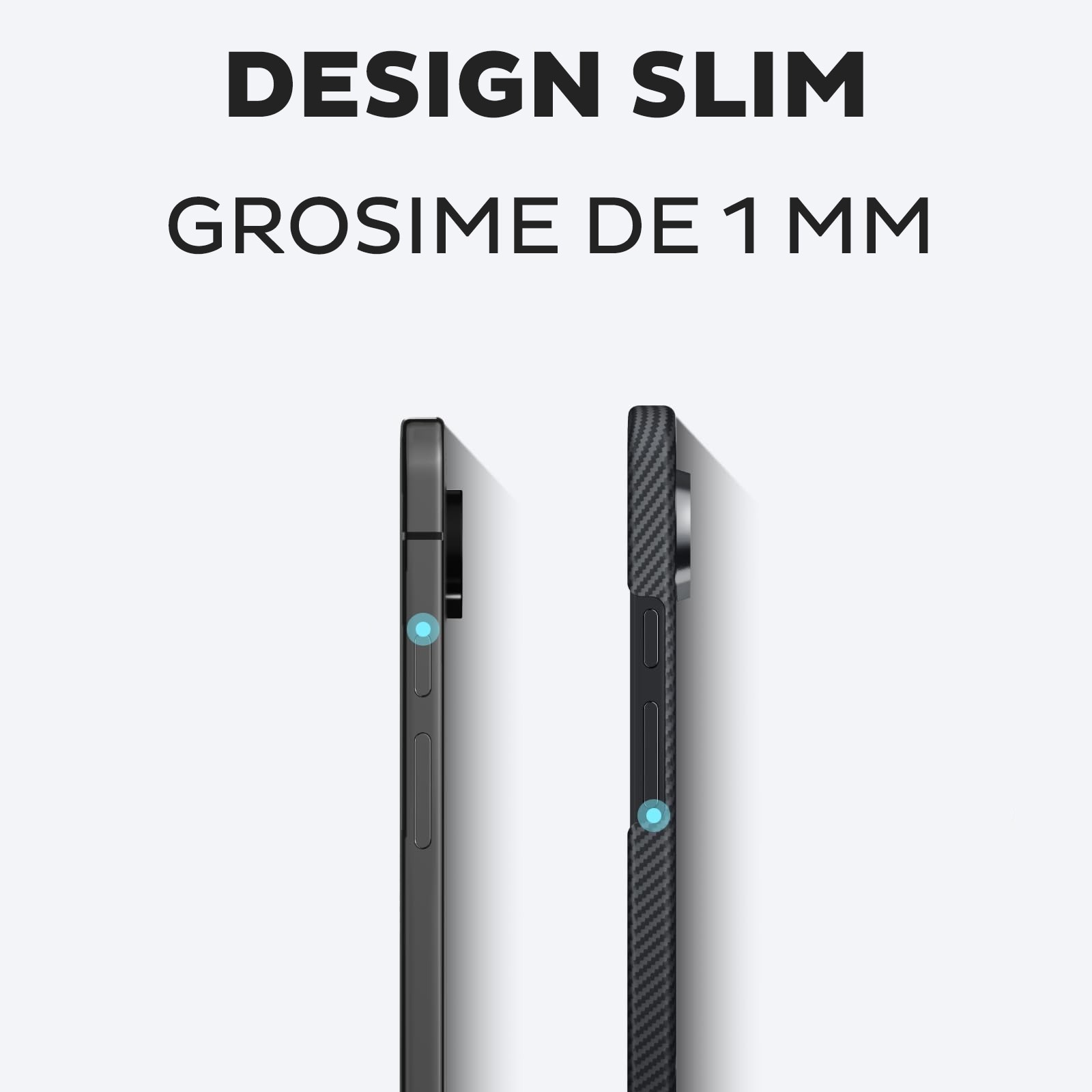 Husa din fibra de aramida/Kevlar pentru Google Pixel 9 Pro Daden®, MagSafe Integrat, Protectie Antisoc, Camera Ultra Safe, Negru
