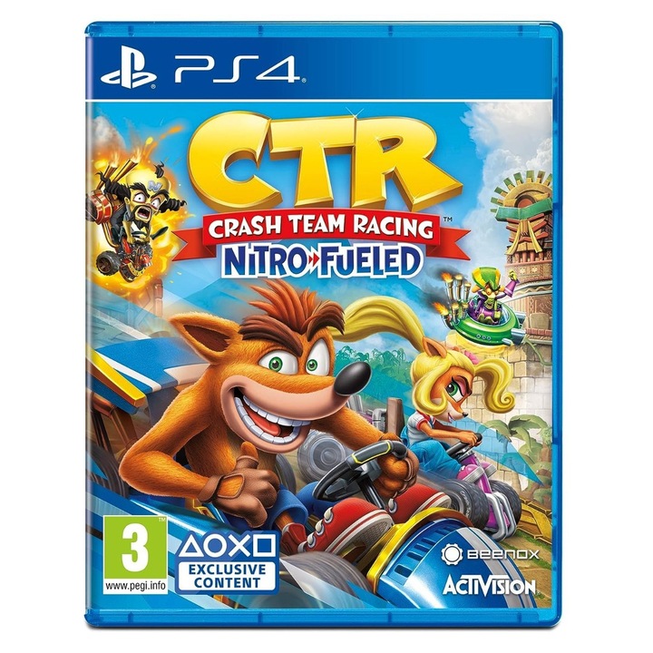 Joc, Crash Team Racing Nitro-Fueled, PlayStation 4