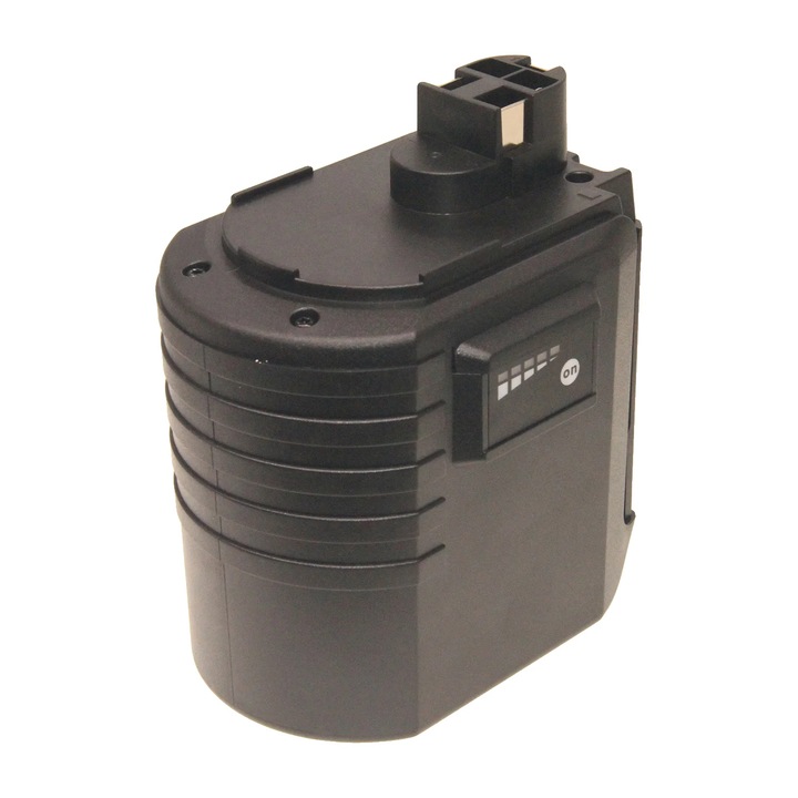 Батерия за електрически инструменти, Ni-MH 3.0AH, 24V, комплект 2 броя, черна