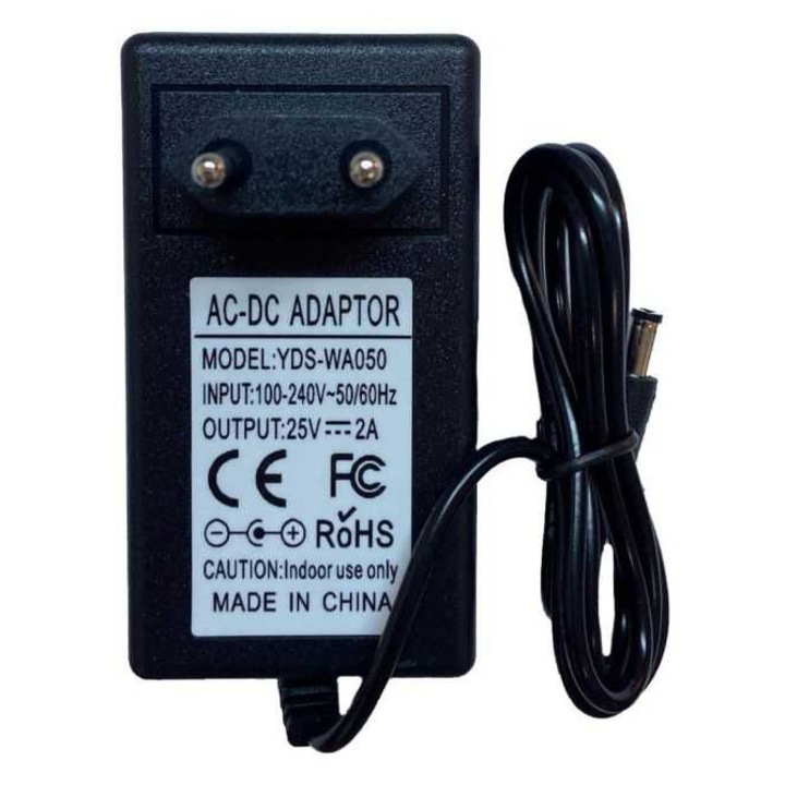 Зарядно устройство Li-Ion 25V 2A с щепсел 5.5/ 2.5mm (527)