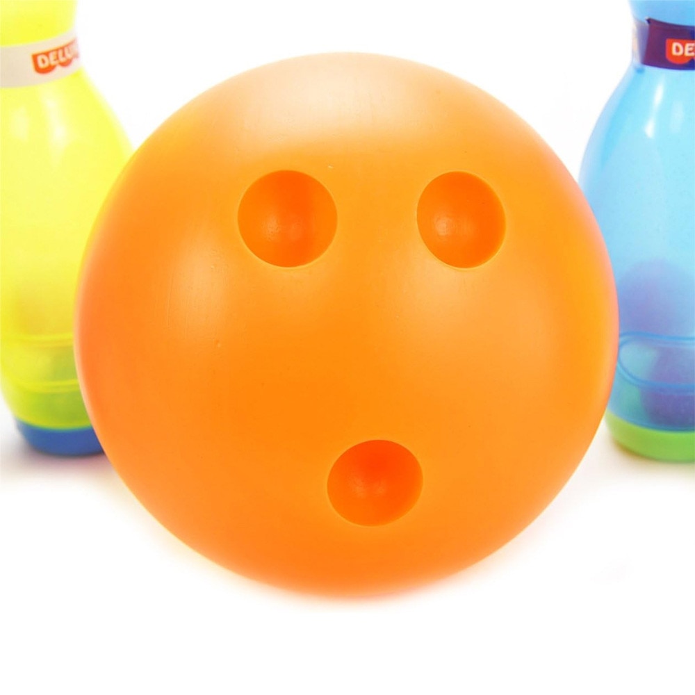 Chippo Deluxe Szuper Bowling Szett *266697 DC, 6 színes bábu és 2 golyó ...