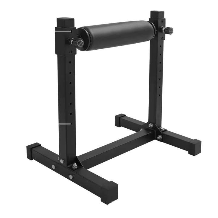 Stativ pentru genuflexiuni, 612x567x673mm, capacitate maxima 200kg, 9 setari ajustabile