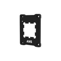 Ramă de contact din aluminiu pentru soclu AM5, neagră