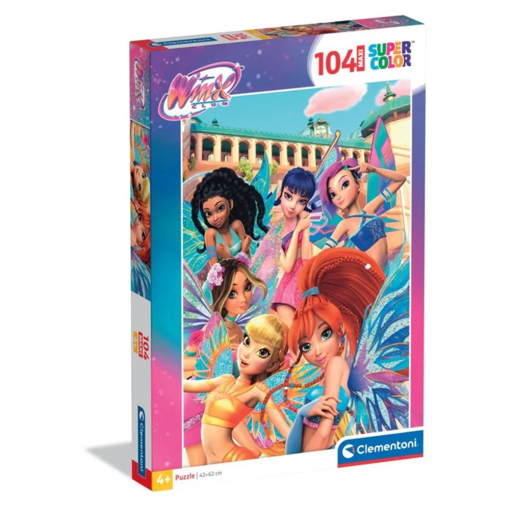 Puzzle Unicorn Magic 104 piese - Aventurile Winx Club