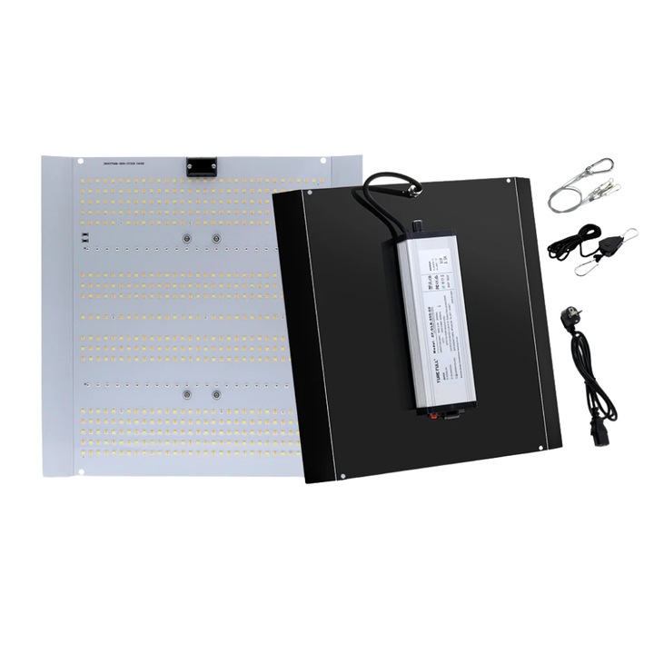 Lampa de crestere pentru plante, dimabila, spectru complet, rosie, 37x38x0.5cm