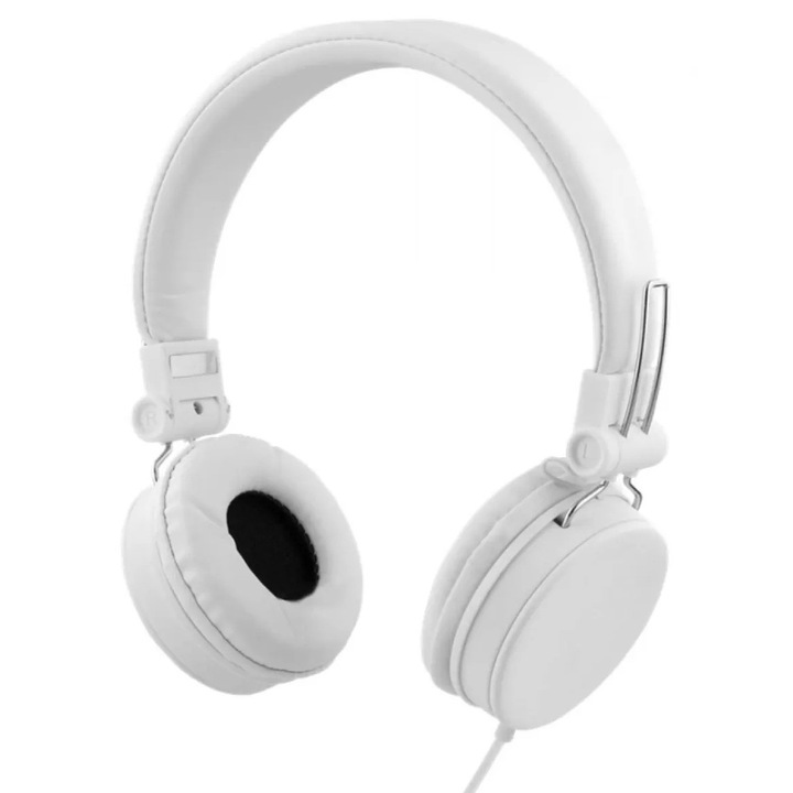 Casti Sandberg Chat, Over the ear, Wired, Negru, 1.8m