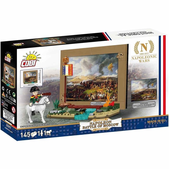 Комплект за изграждане Наполеон Битката при Москва, 145 части