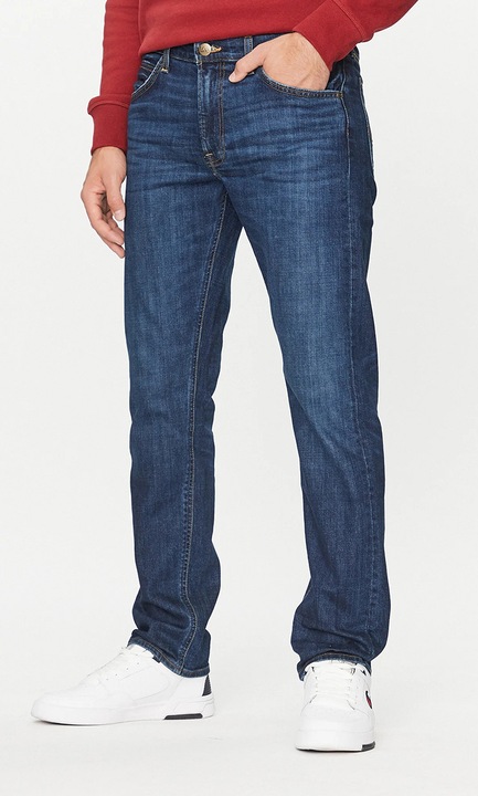 Blugi barbati, Lee, DAREN ZIP FLY, regular fit, albastru, bumbac, W40-L34 US