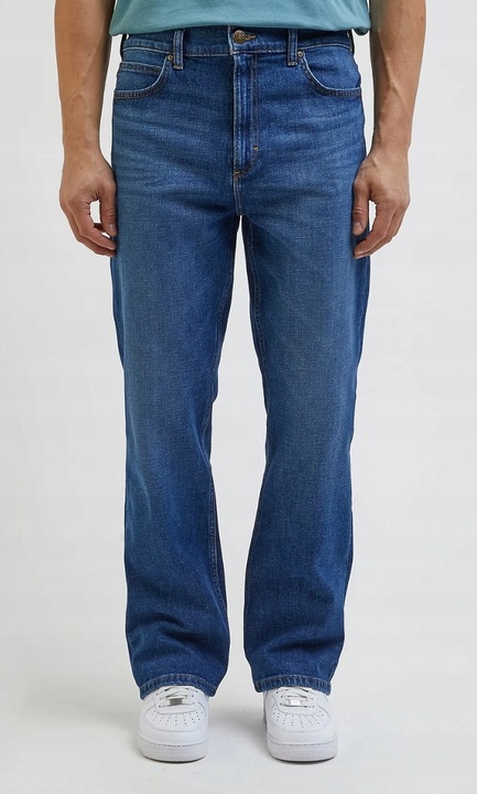 Blugi barbati, Lee, Albastru, Bumbac, W29-L32 US