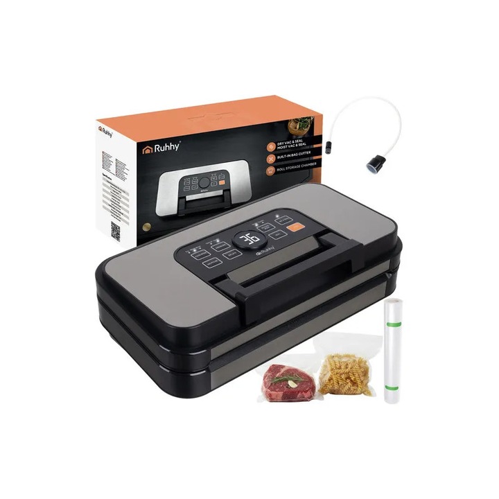 Aparat de vidat, 95 kPa, 125W, VAC, SEAL, PULSE, 3 moduri, latime punga 30 cm