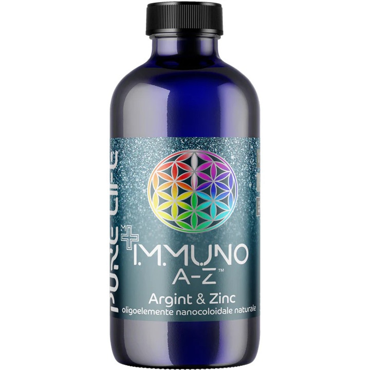 IMMUNO A-Z 35ppm 240ml, Pure Life, Argint coloidal, lichid