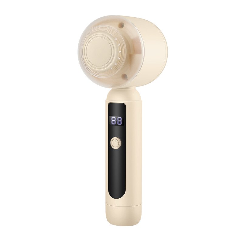 Aparat de tuns haine, 3 viteze, sistem cu 6 lame, incarcare tip C, afisaj digital, compact si portabil, 195 x 80 mm, alb