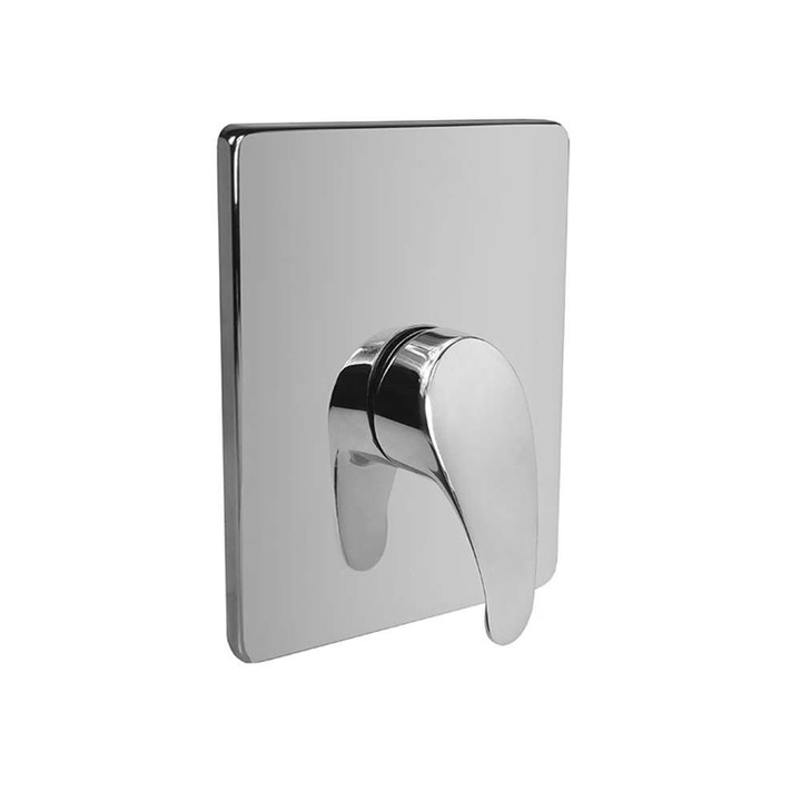 Baterie sanitara Mereo pentru dus, design robust, fara intrerupator, 1 functie