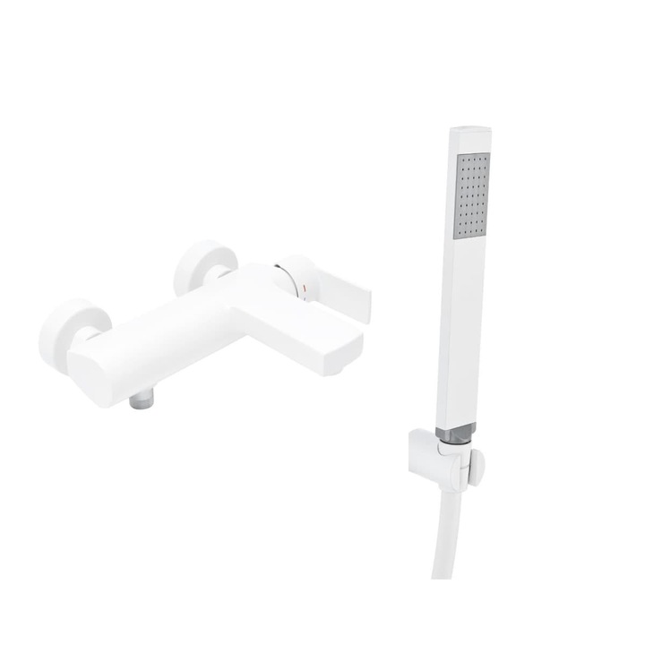 SAT kádcsaptelep, kád szett, 150mm, matt fehér