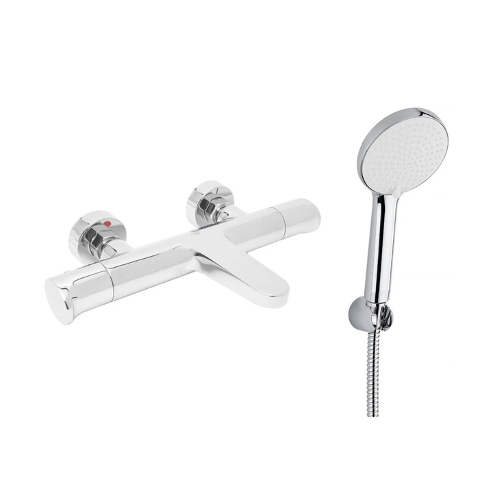 Csaptelep kádhoz szettel, SAT, 150mm, króm, fényes